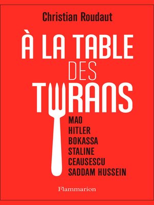 cover image of À la table des tyrans